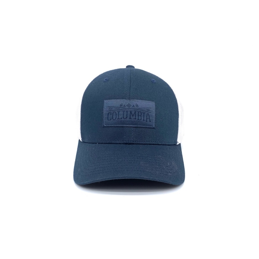 New Era Columbia White Mesh Flex Fit L Baseball Hat